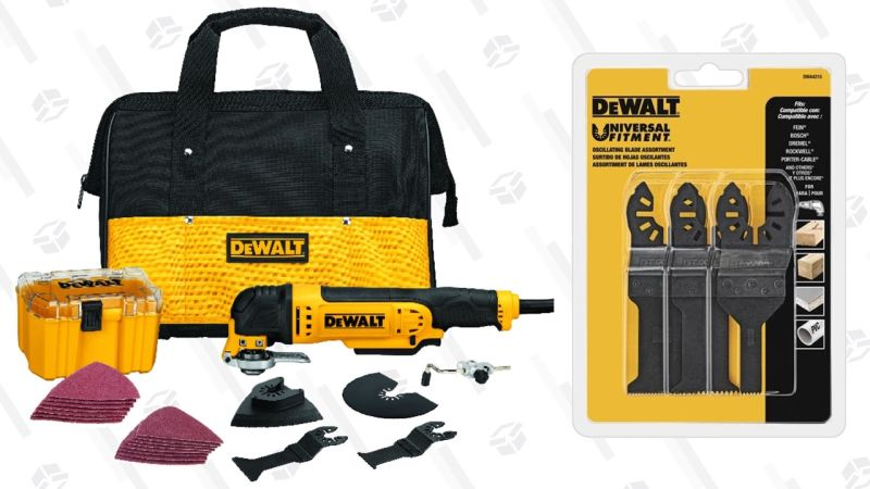 Herramienta oscilante DEWALT DWE15K | $99 | AmazonGráfico: Shep McAllister